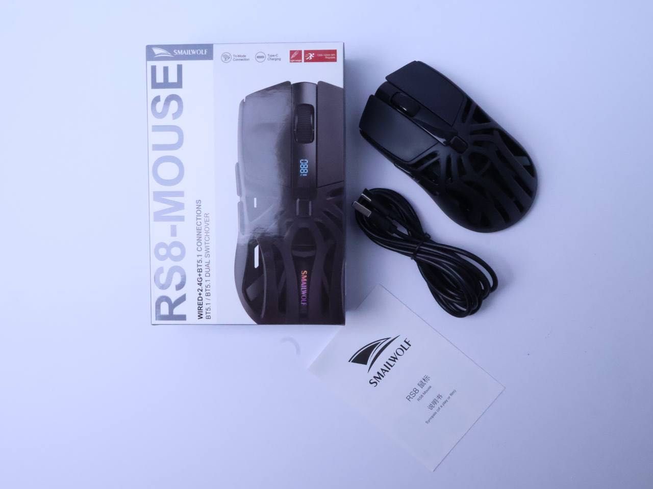 Продам игровую мышь SMAILWOLF RS8
