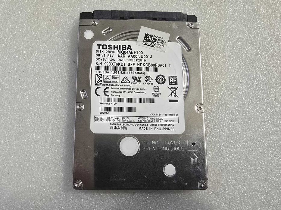 Hard disk laptop Toshiba Mobile Thin 1TB 5400rpm 128MB SATA3