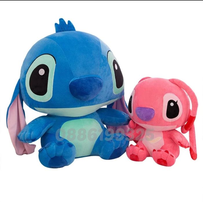 Гигантски Плюшен Стич 140см Голяма плюшена играчка Стич