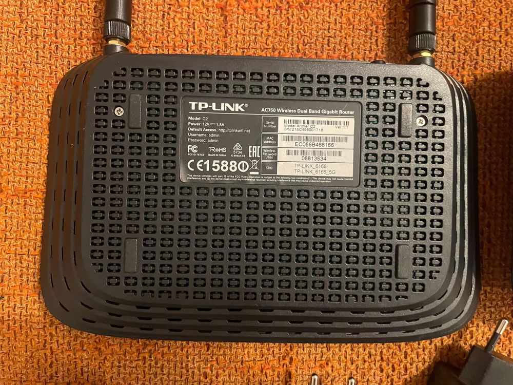 Modem / router Tp link AC750 C2 dual band 2.4 si 5 Ghz