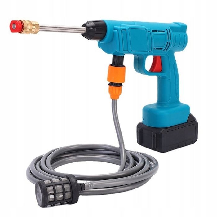 Акумулаторна водоструйка, 35bar, 3 дюзи, 2 батерии 48V, 12000mAh, 5m м
