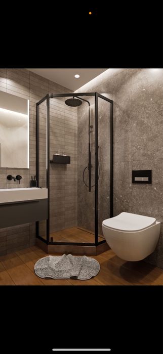 Супер цена! Лофт-перегородки и душевые кабины из каленого стекла!