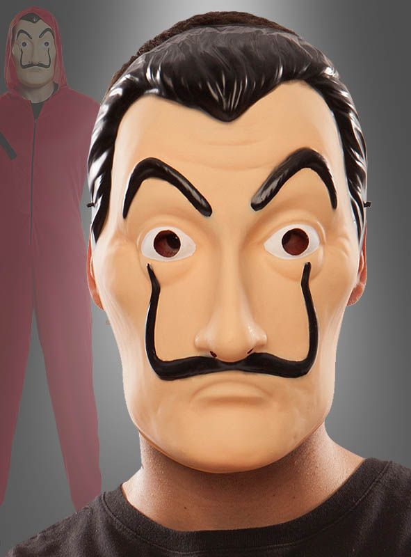 Masca de plastic, La Casa De Papel, marime universala