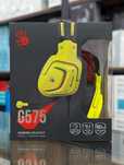 Проводная игровая гарнитура Bloody G575 Naraka, Punk yellow, Black
