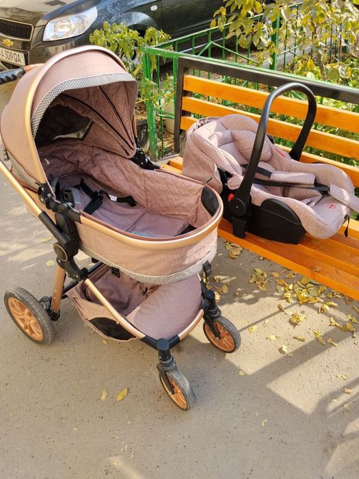 Коляска Luxmom 3в1