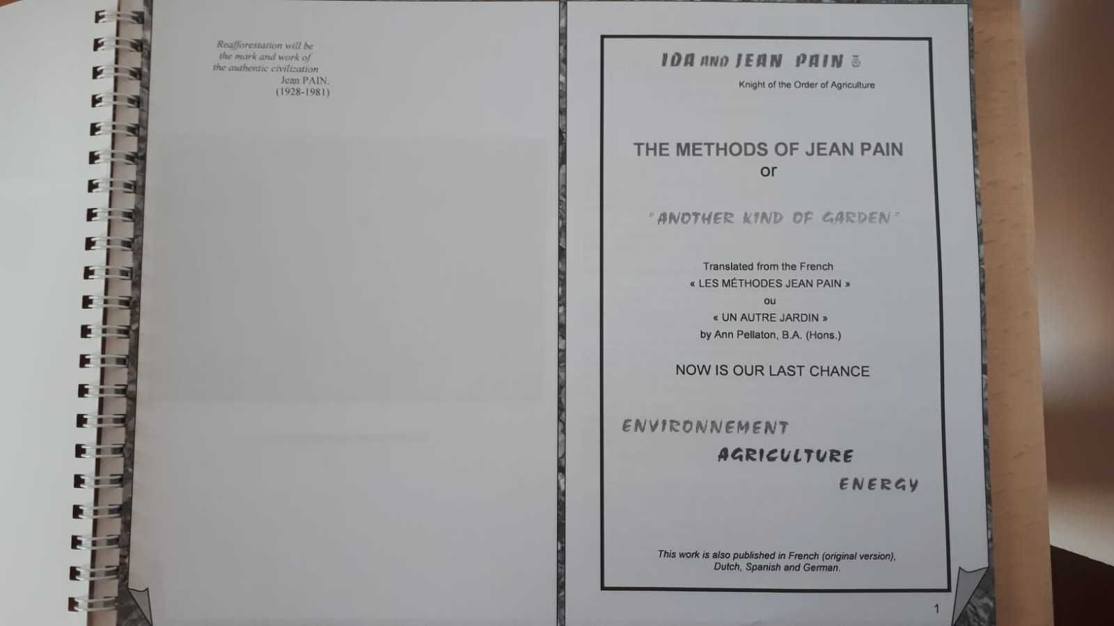 Metodele lui Jean Pain Methods of Jean Pain/ compostare