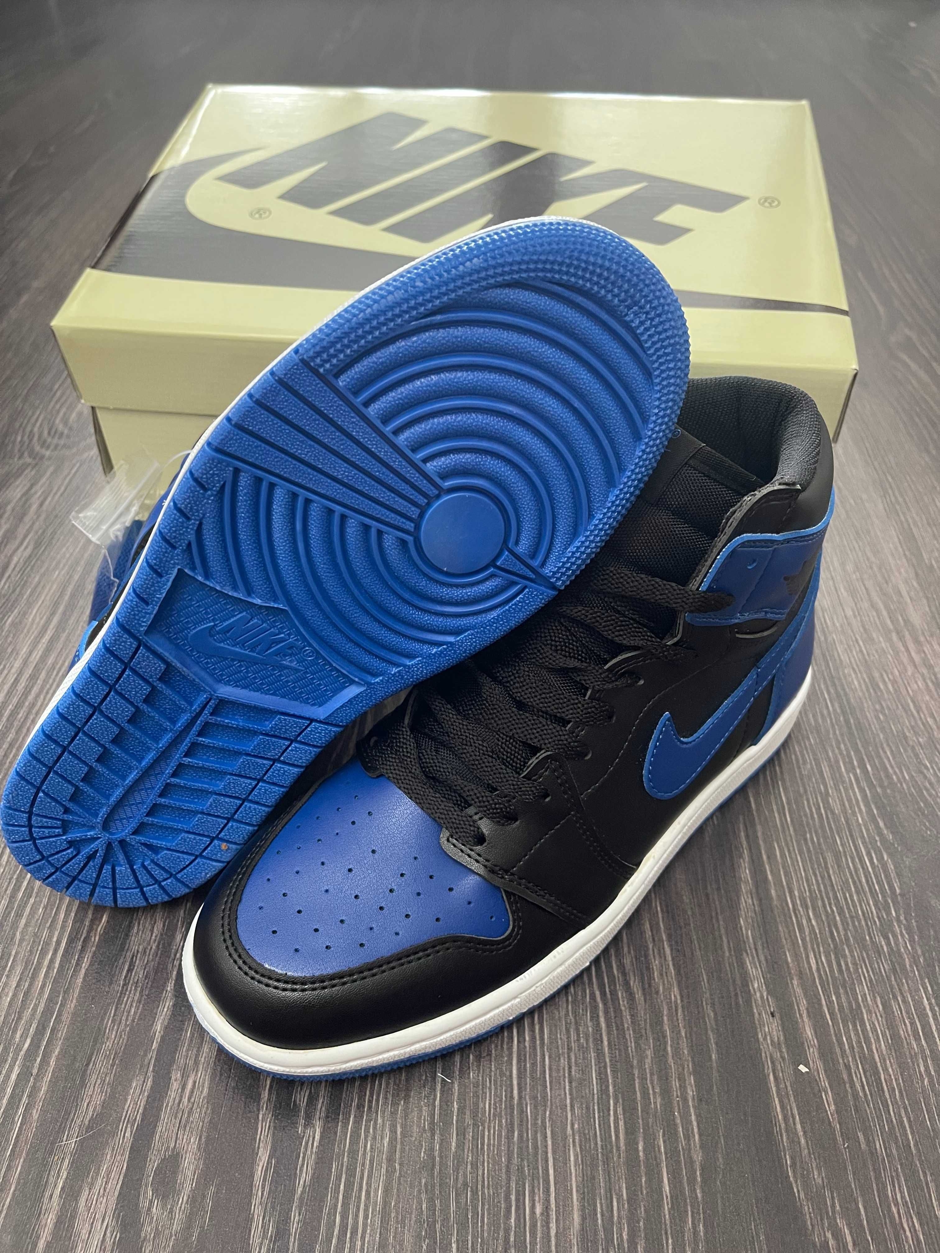 Adidasi Air Jordan 1 Retro High OG Royal/ University Blue sneakers