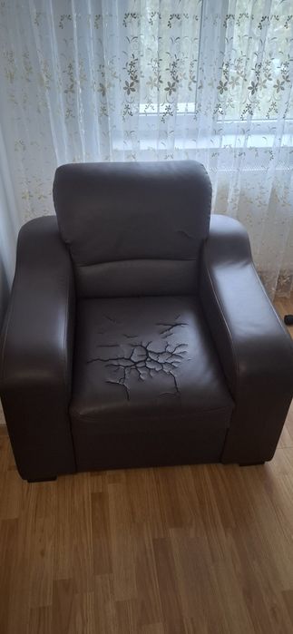 Canapea extensibila cu 2 fotolii