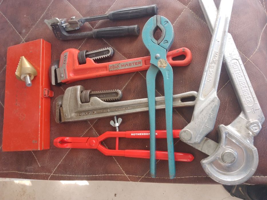 Virax,Ridgid,Rothenberger-инструменти