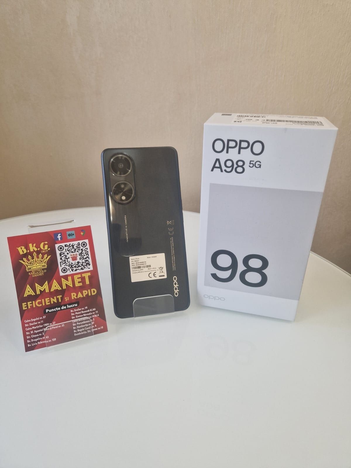 Oppo A98 5G 256gb Amanet BKG