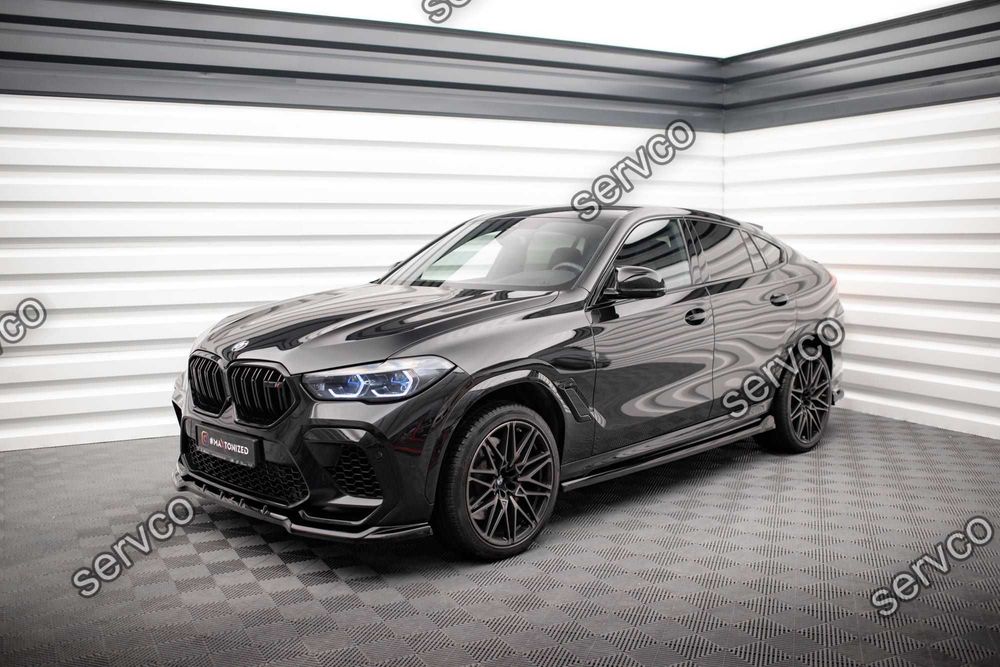Praguri Bmw X6 M F96 G06 M Pachet 2020- v1 - Maxton Design