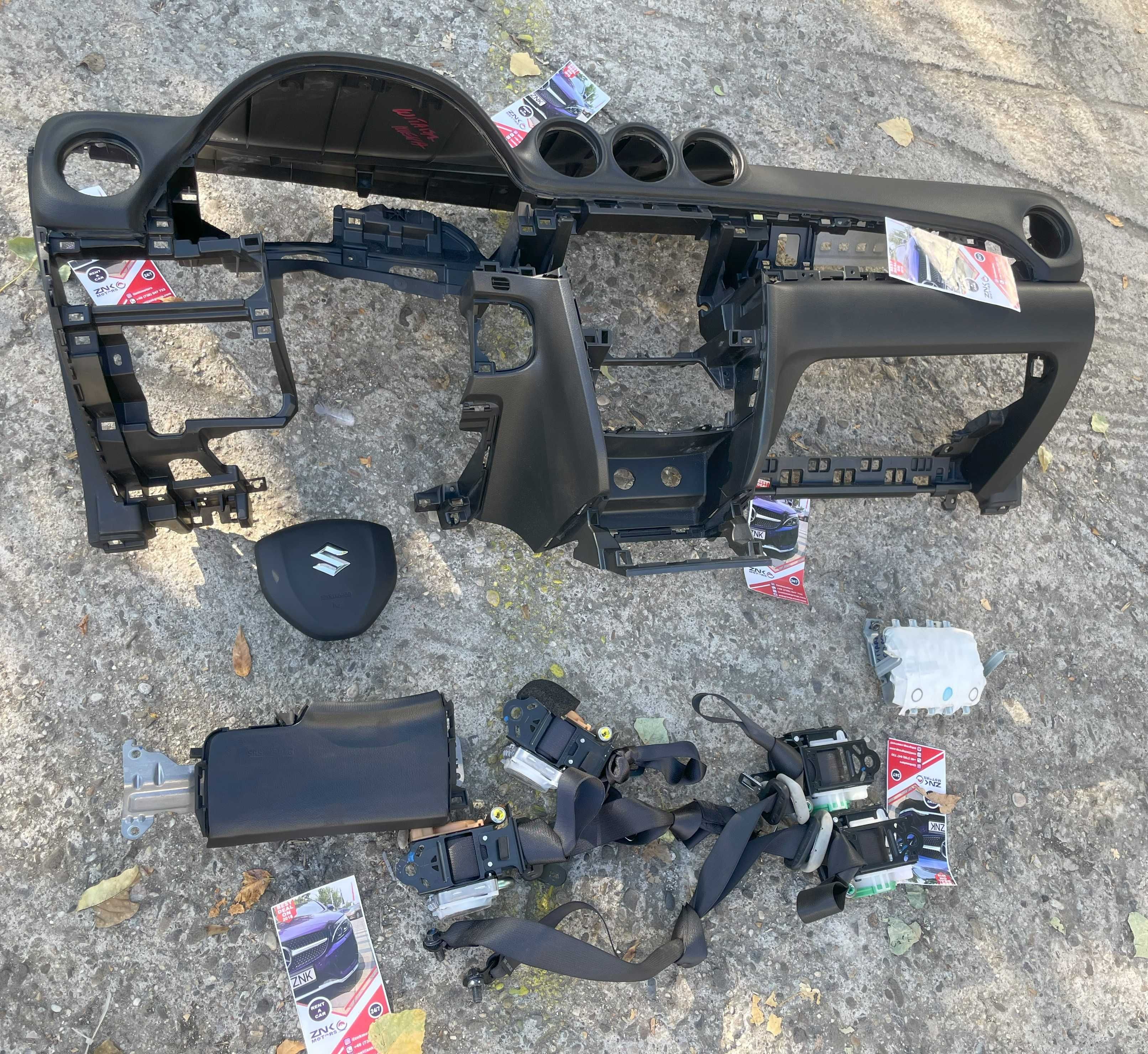 Suzuki Vitara 3 III kit airbag volan pasager plansa de bord -  centuri