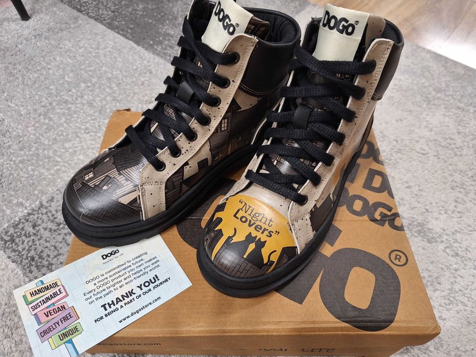 DOGO  Night Lovers - Дамски дизайнерски вегански кожени боти