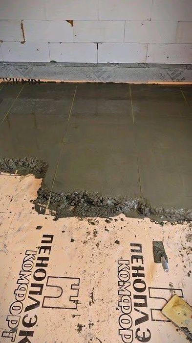 Стяжка пола качественно быстро