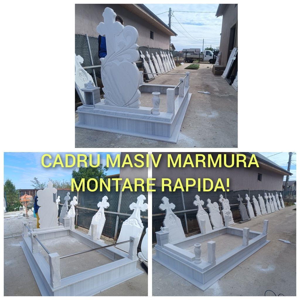 Cruci marmura , monumente funerare