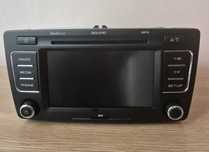 Navigatie RADIO Cd Mp3 1Z0035156M Skoda Octavia 2 facelift 2008-2013 2