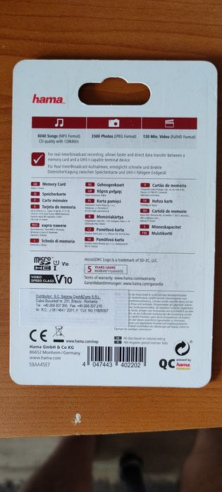 Card memorie HAMA 32gb sigilat