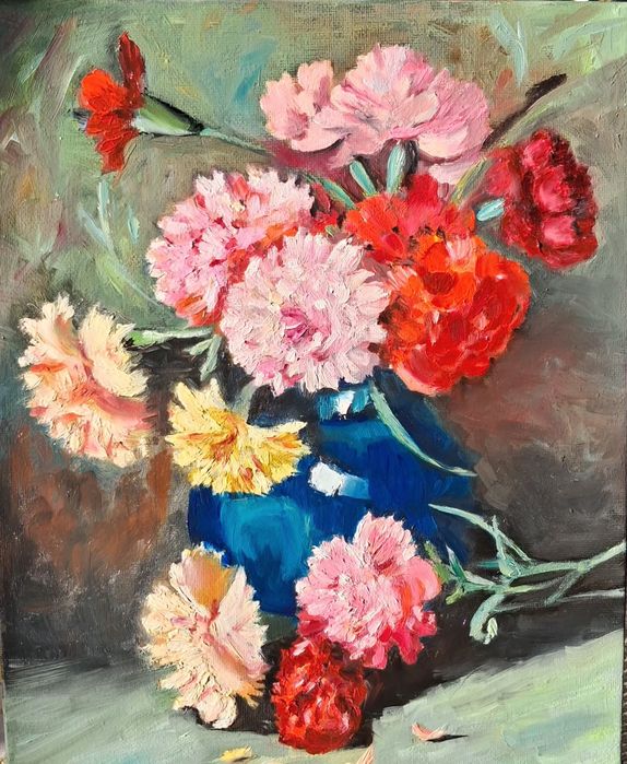 Pictură în ulei pe pânză 18x28 cm