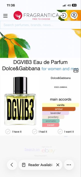 Dolce&Gabbana парфюм