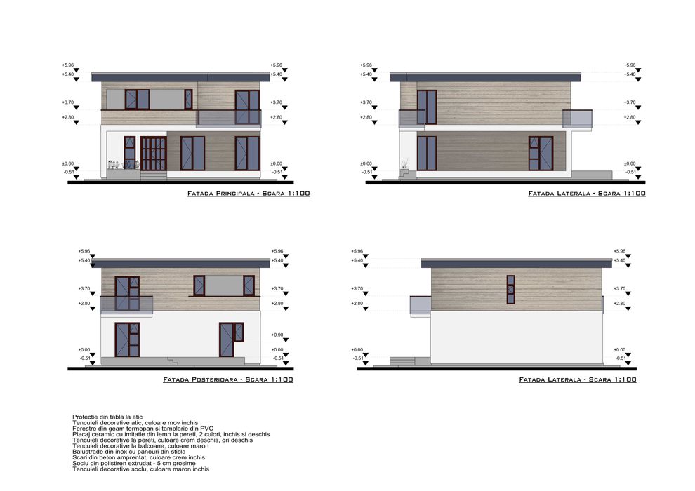 Proiecte case , hale , pensiuni , etc - Autorizatie de construire DTAC