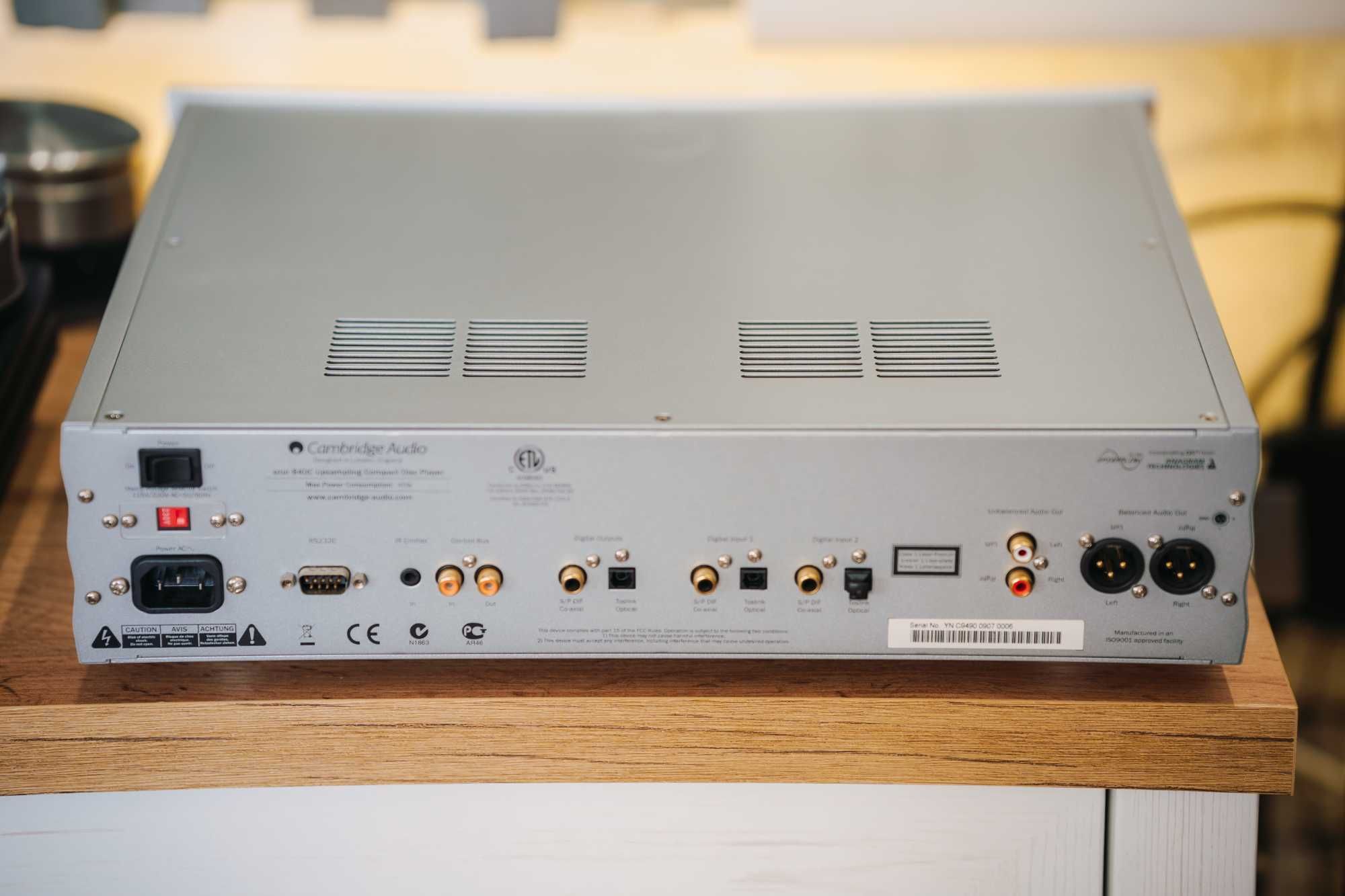 Cambridge Audio 840C + 640T – CD плейър/2хDAC/XLR и DAB/FM тунер