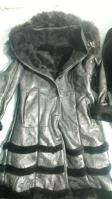 Натуральная дубленка на девочку