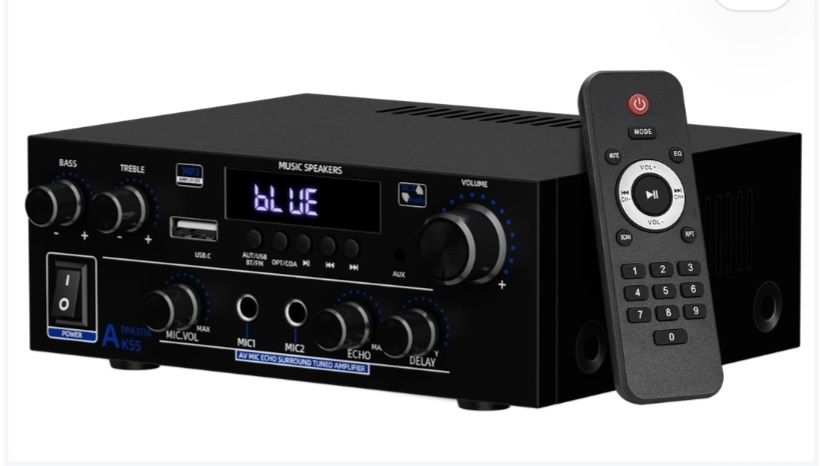 Amplificator HiFi Stereo cu 2 canale, 50W+50W