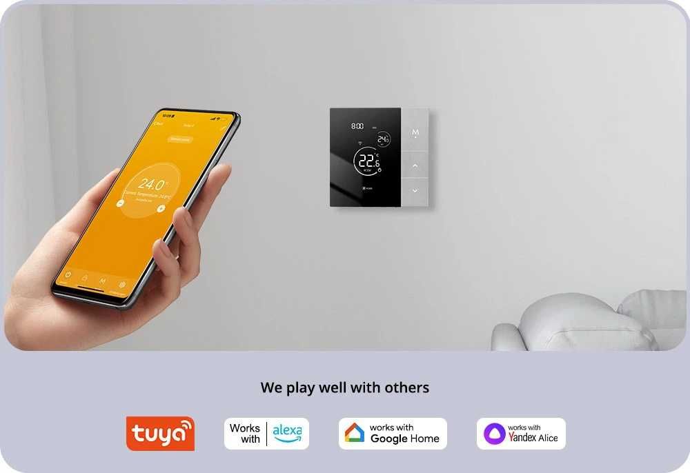 Beok WiFi Програмируем термостат за газов бойлер и подово отопление 3A