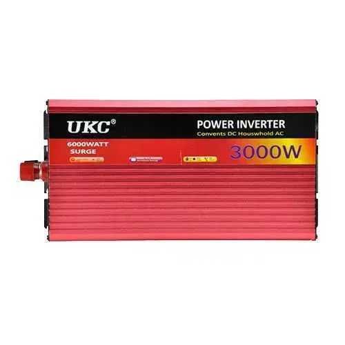 Чисто нов инвертор UKC 3000W 12V / 24V / 220V, Инвертори 3000В