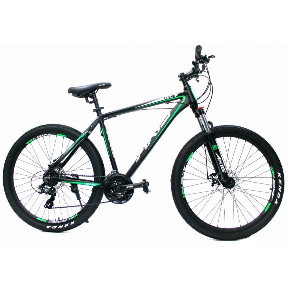 Велосипед axis 27.5 md Black green