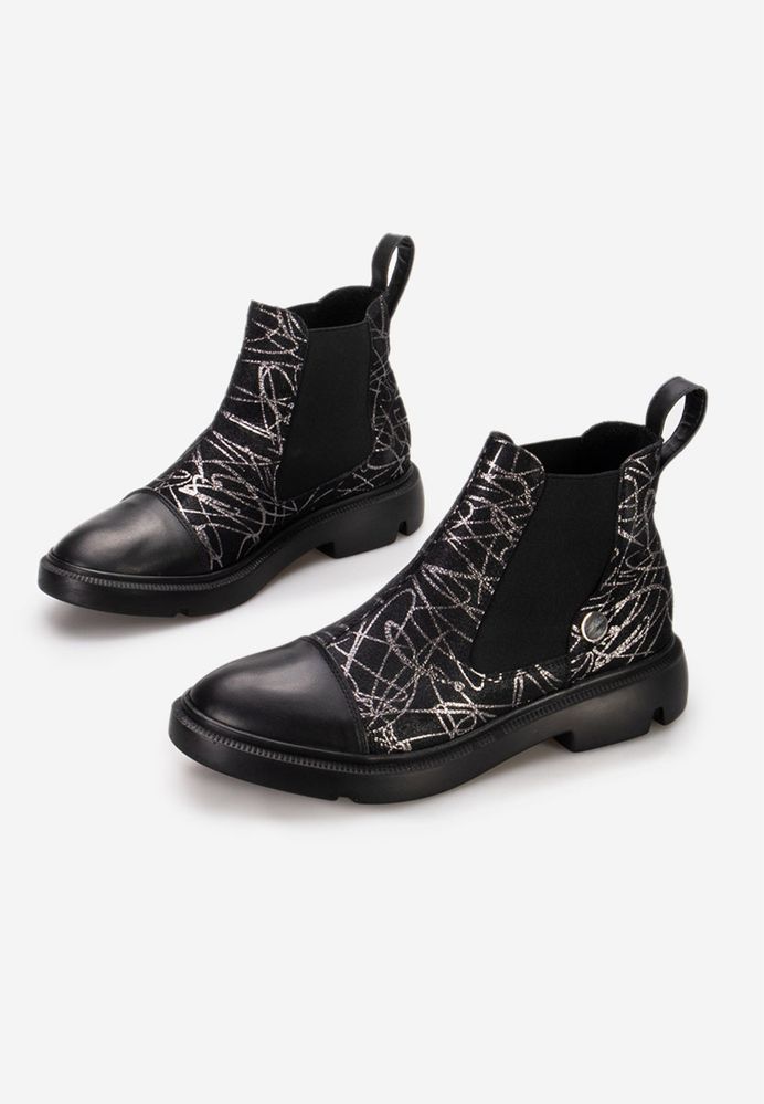Botine dama piele