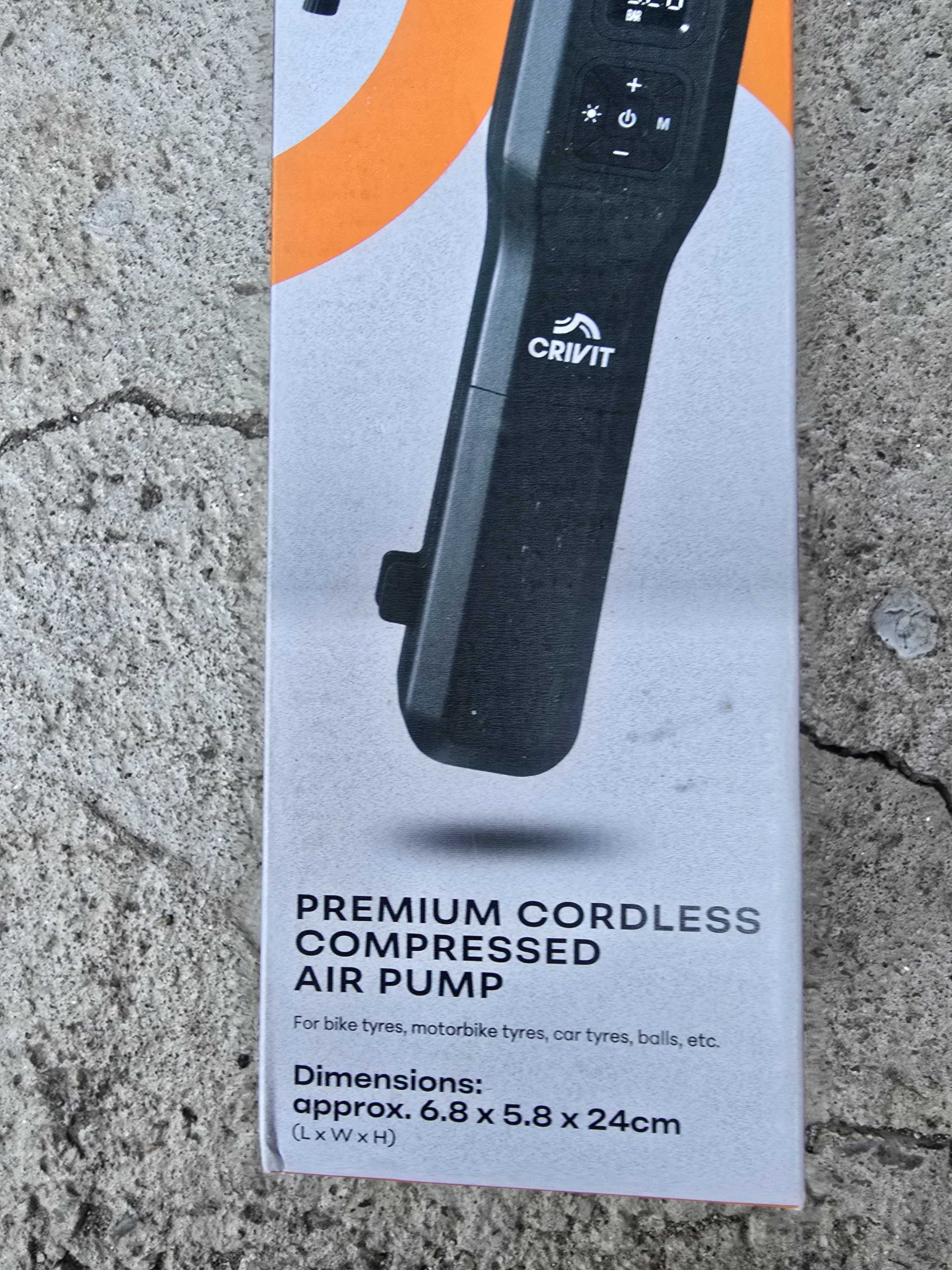 Pompa aer cu acumulator portabila / sigilat