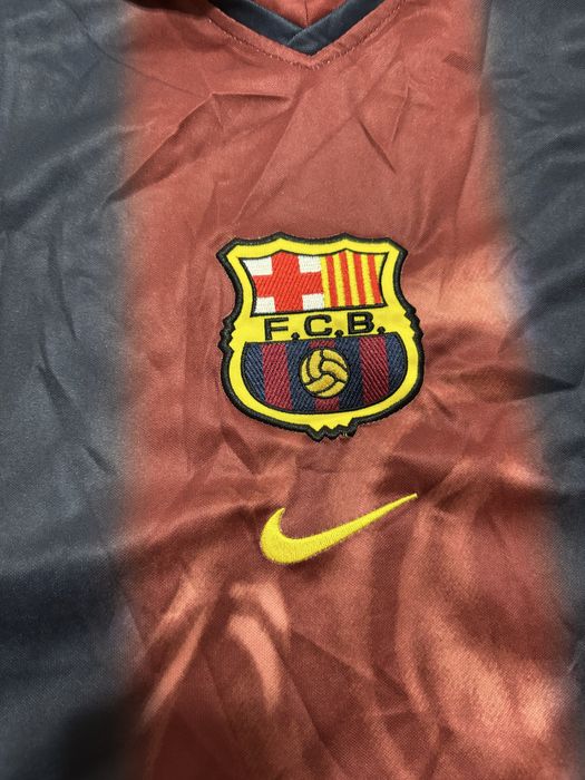 Tricou fc barcelona x travis scott retro