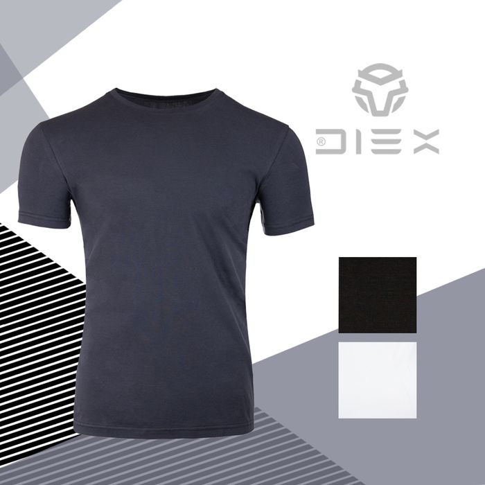 DIEX тениски бели и черни, р-р S, Чисто нови!