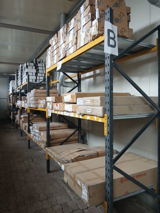 Rafturi metalice cu polițe zincate 016x010