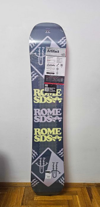 Snowboard ROME SDS Artifact (NOU/NEFOL/IN FOLIE) 2023/2024 153 cm