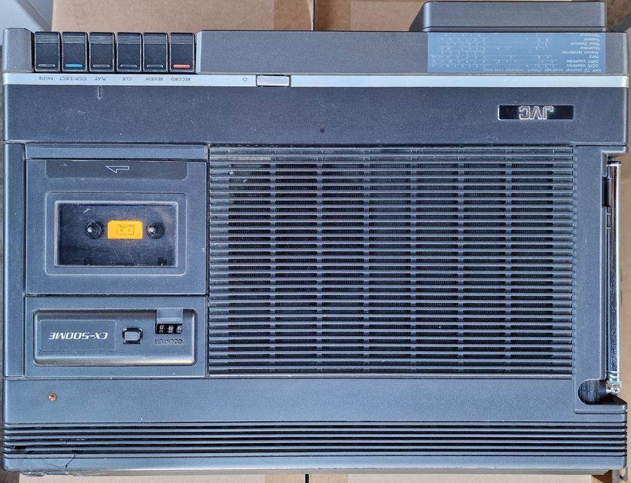 Radio Casetofon + TV JVC