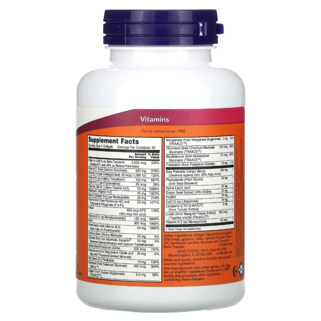Multivitamin Erkaklar uchun