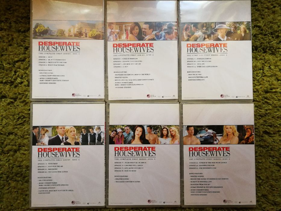 Desperate Housewives (neveste disperate) - 6 DVD - Primul sezon