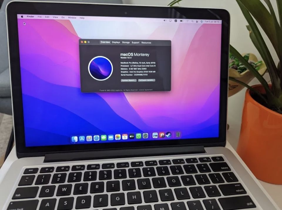 Macbook Pro 2015; 128 GB