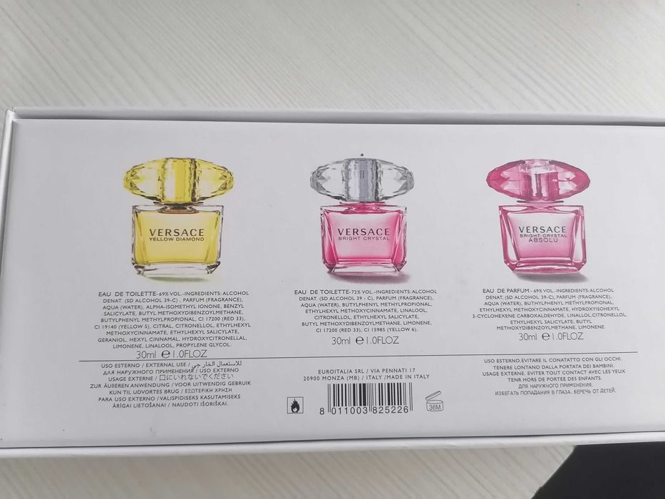 Подарочный набор духов Versace