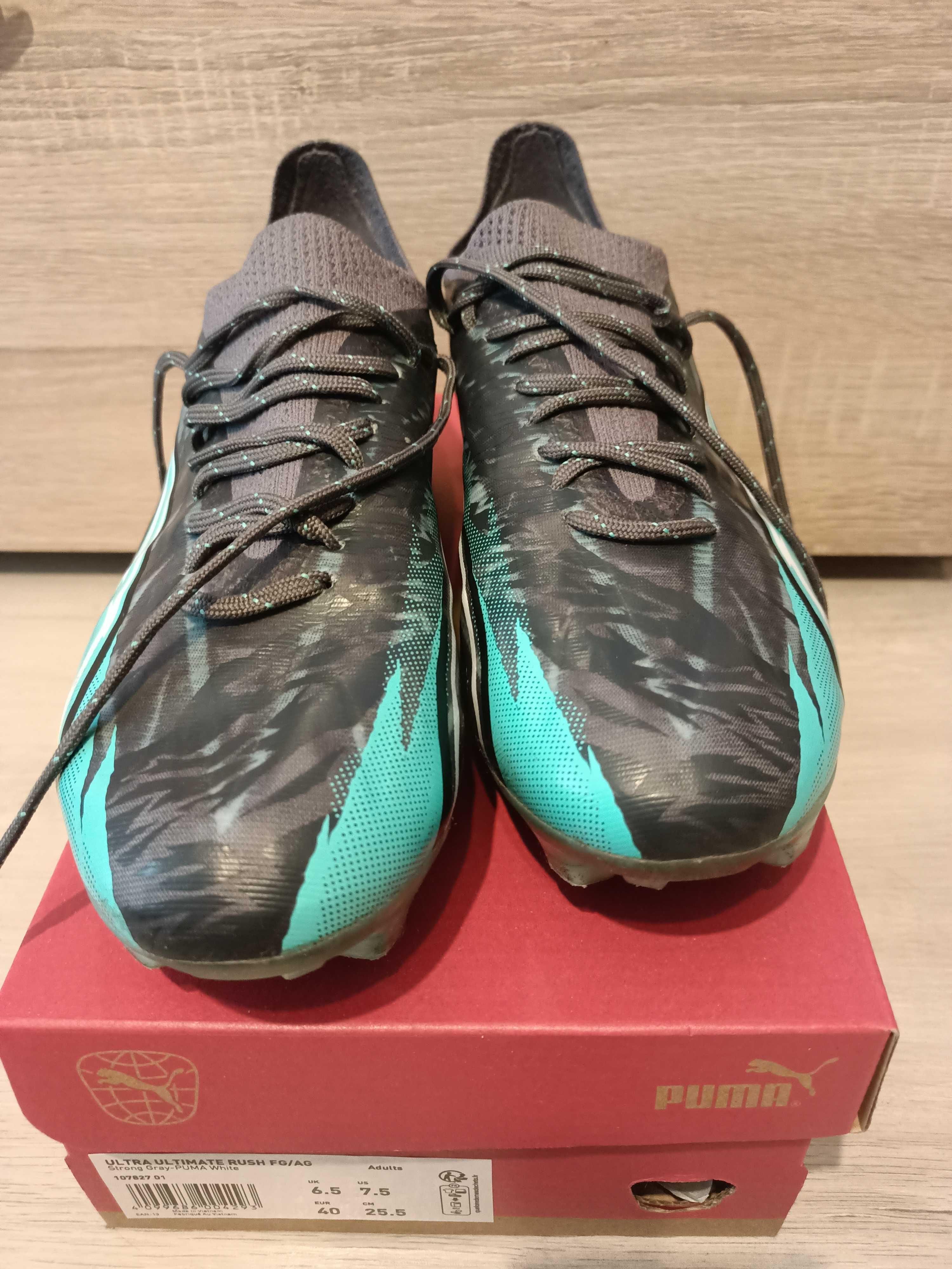 Ghete fotbal Puma Ultra Ultimate Rush FG/AG, noi, mărimea 40