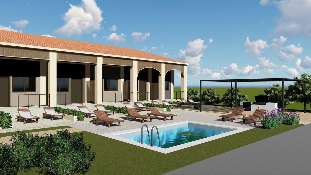 Комплекс с 11 апартамента + басейн, 8 км от морето, Ксанти