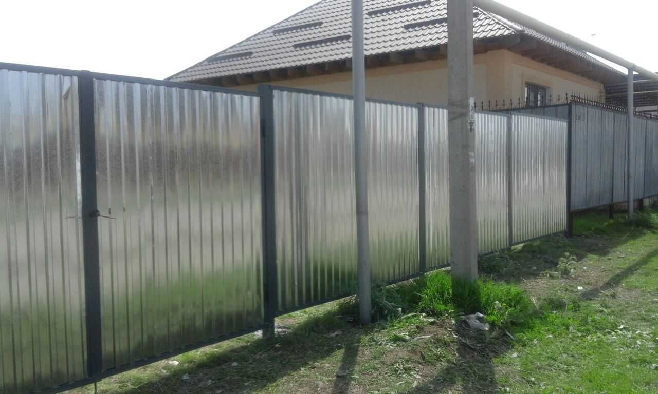Забор из профнастила с гарантией