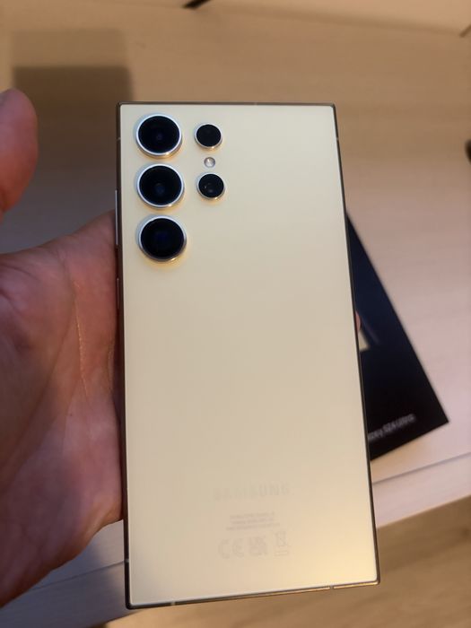 Samsung s24 ultra yellow 256 gb impecabil