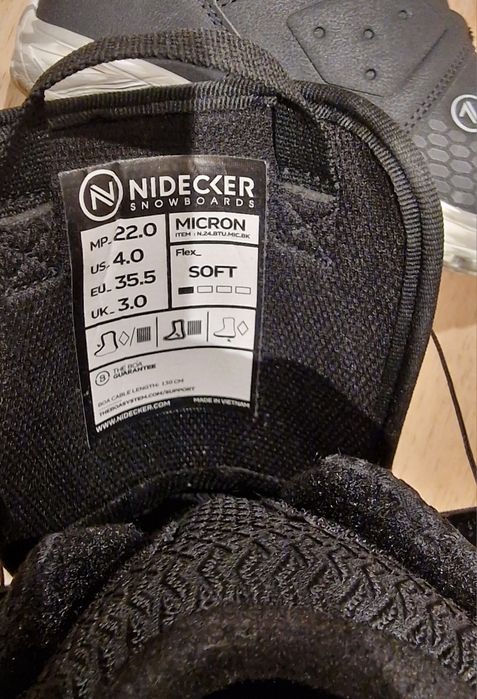 Boots snowboard copii Nidecker Micron 35.5 BOA