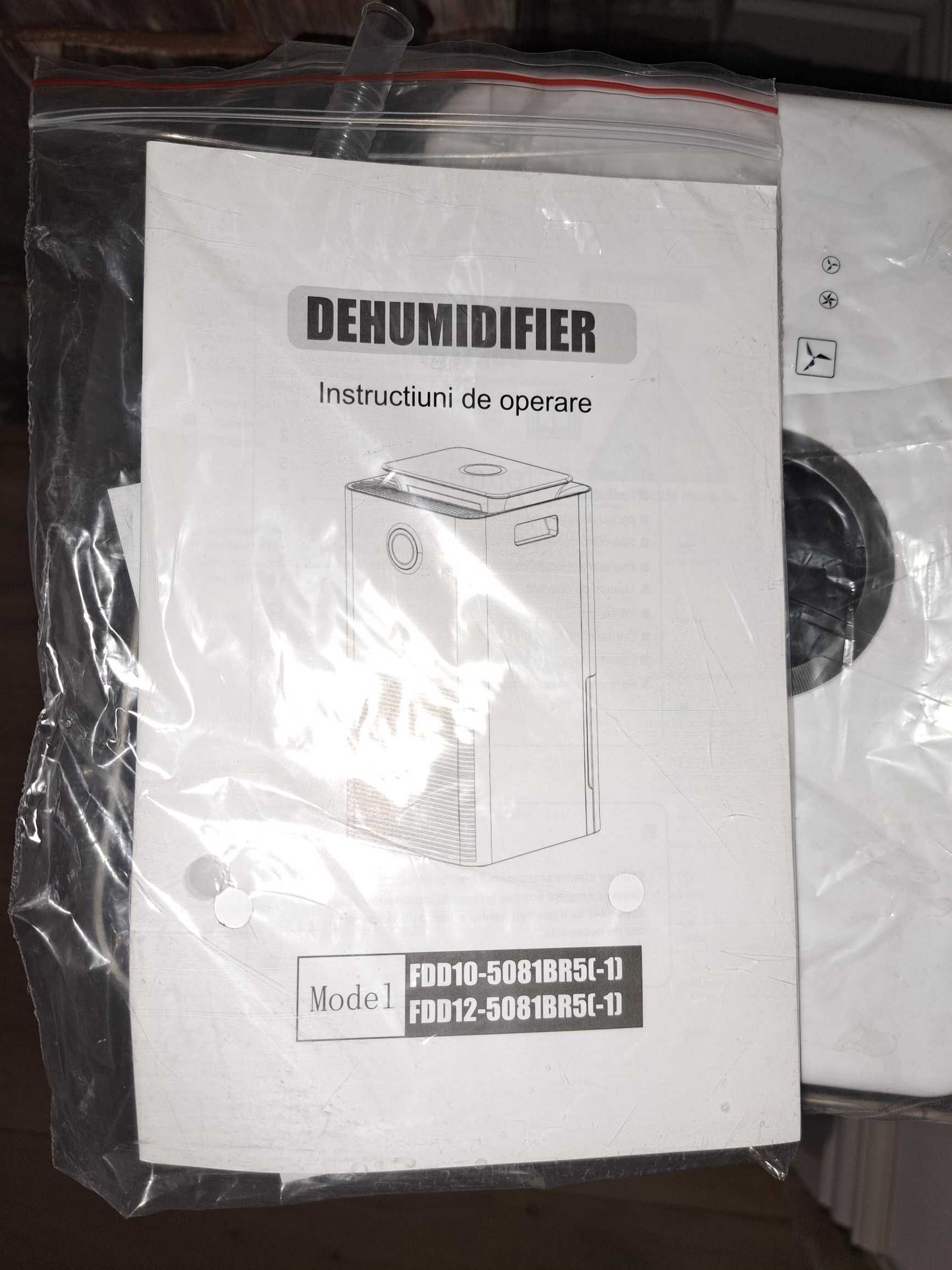Dezumidificator si purificator aer Freezy Air® Dry Pro 12L-  nefolosit