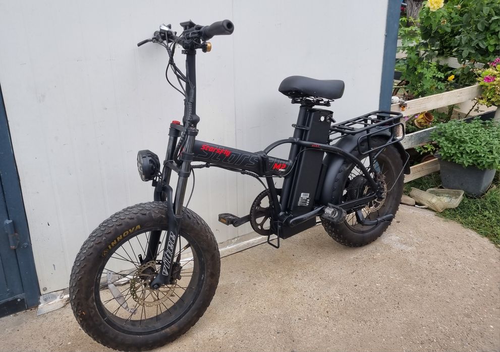 Bicicletă electrică Starsfly MP – autonomie mare, baterie 48V / 35Ah!