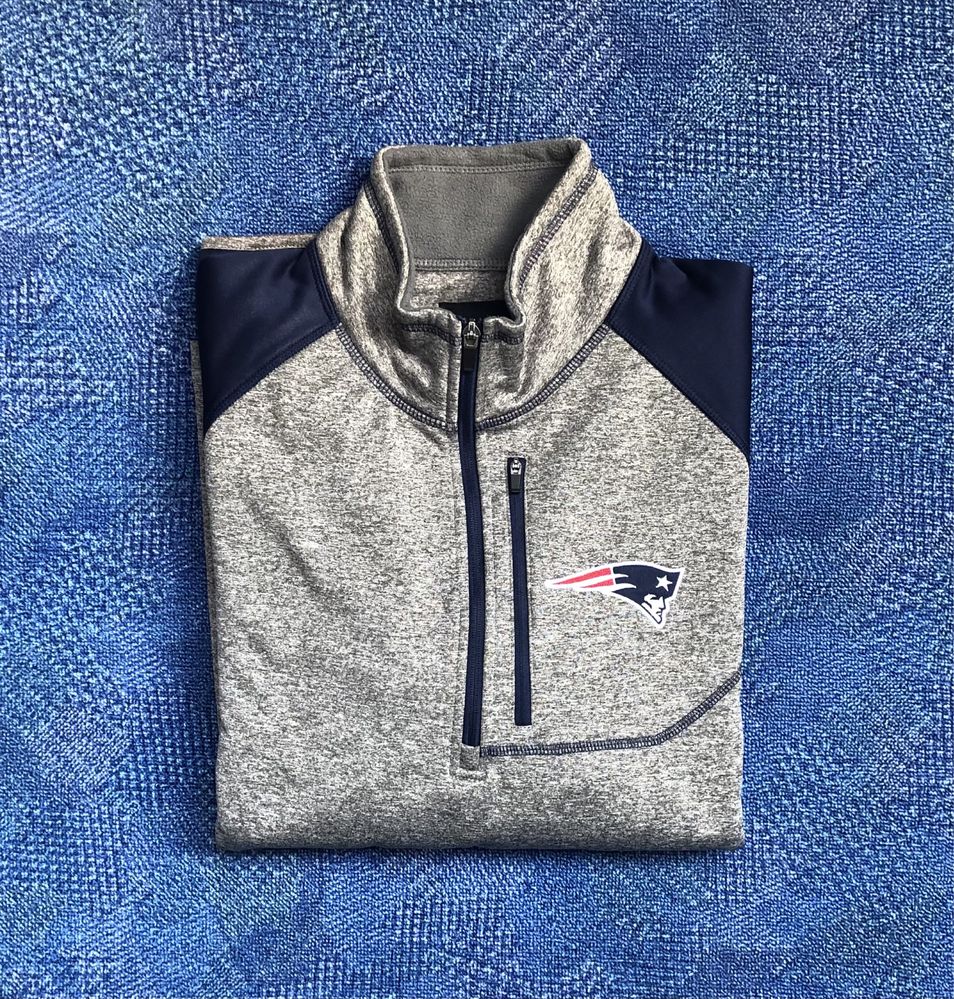 NFL New England Patriots Trail Half Zip Pulloverмъжко горнище XL
