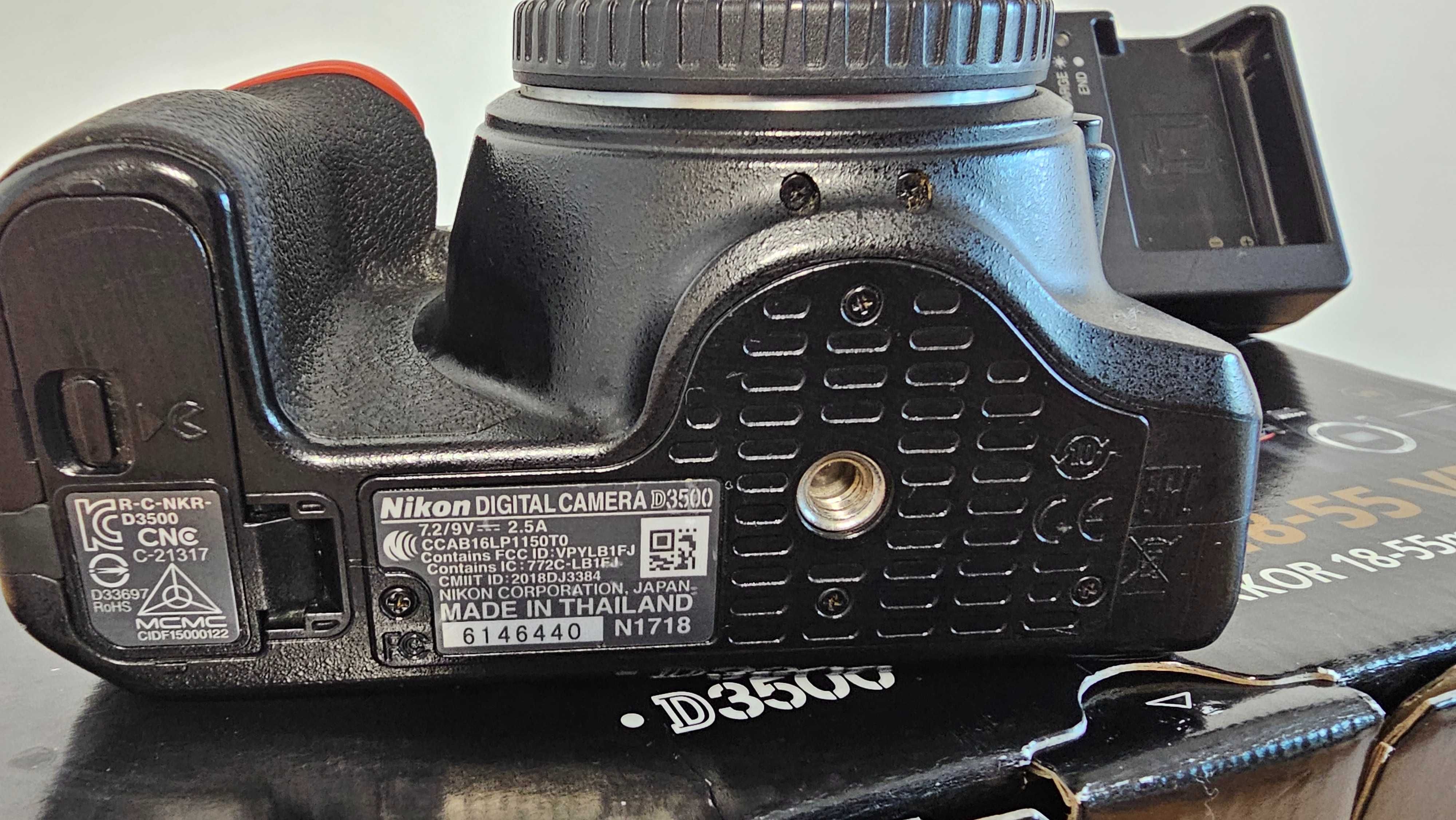 Фотоапарат DSLR Nikon D3500, 24.2MP, Черен само тяло